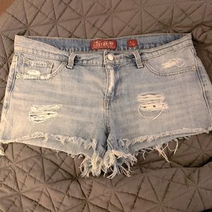 Lucky Brand Distressed Denim Shorts